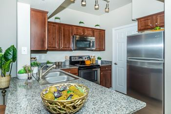 Kitchen with applainces